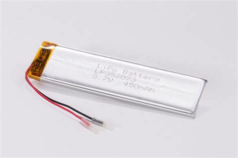 LP352073 450mAh 3 7V Rechargeable LiPo Battery Batteries