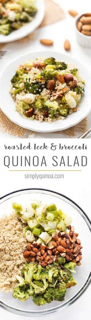 Roasted Leek Broccoli Quinoa Salad Simply Quinoa