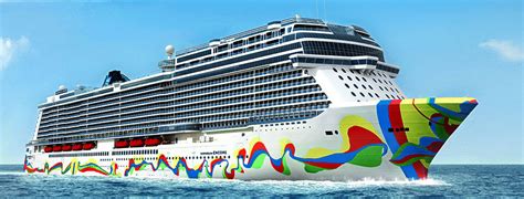 What Inspired The Bold Art On The Hull Of Norwegian Encore Cruise Ship