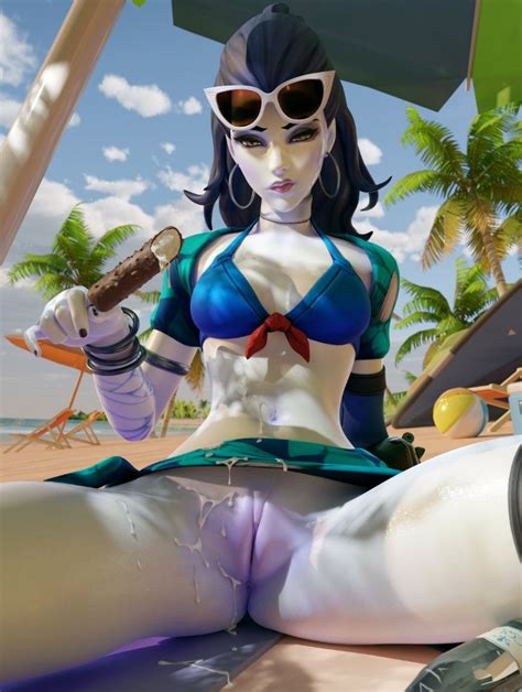 Blizzard Entertainment Overwatch Amelie Lacroix Widowmaker M71z30