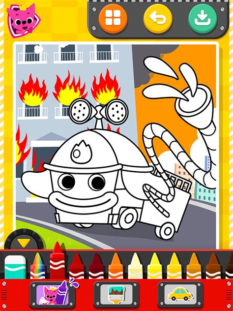 Pinkfong Cars Coloring Book for Android - Download