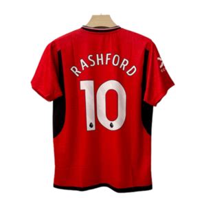 Manchester United 2023-24 Rashford Home Jersey - Cyberried Store