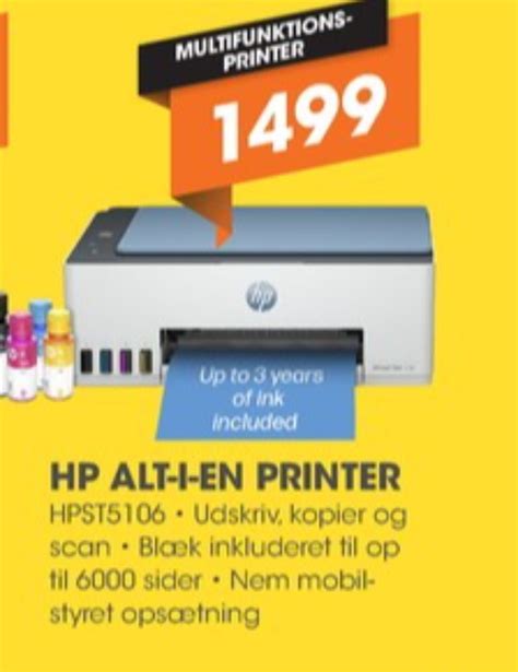 Hp Printer All In One Tilbud Hos Expert