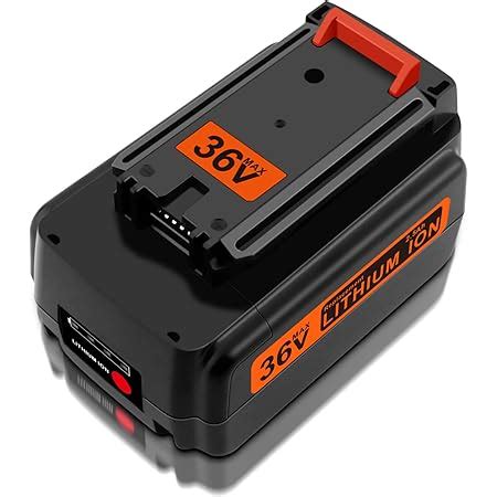 Tecmana V Ah Batteria Per Black Decker V Bl Bl Lbxr