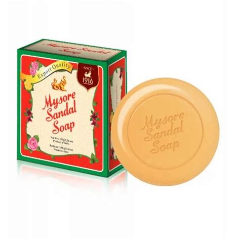 Mysore Sandal Soap 150 G X 3 Sandal Soap चंदन का साबुन सैंडलवुड सोप चंदन की लकड़ी का साबुन