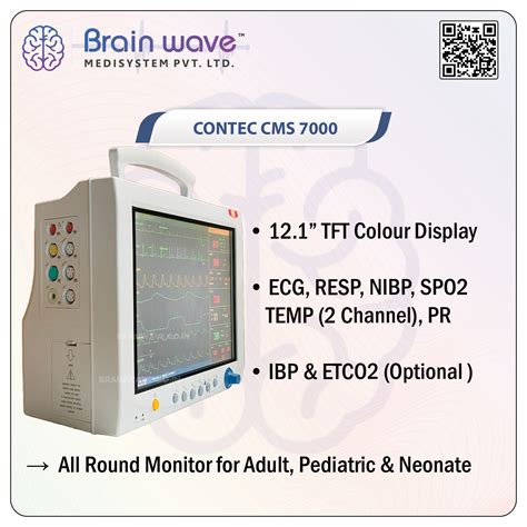 Contec CMS 7000 Multipara Patient Monitor