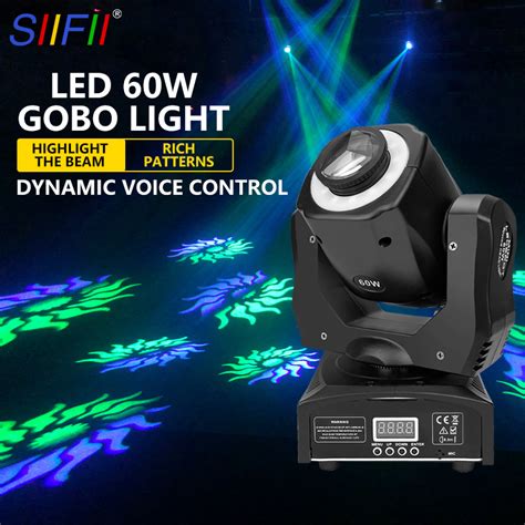 Moving Head Wash Led Spot Moving Head Light W Gobo Dj Stage Light