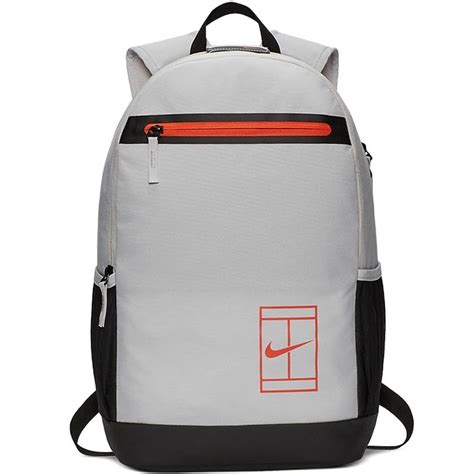 Nike Court Tennis Backpack Grey/black/orange