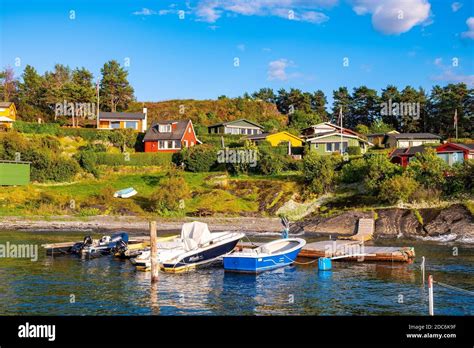 Oslo Ostlandet Norway Panoramic View Of Lindoya Island