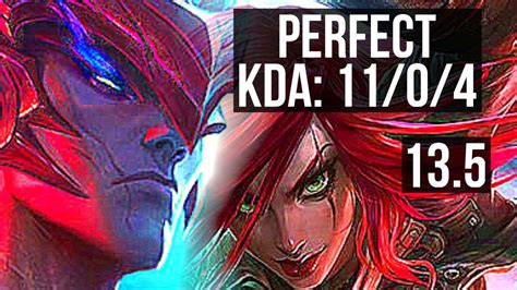 Yone Vs Katarina Mid 11 0 4 6 Solo Kills Legendary 300 Games