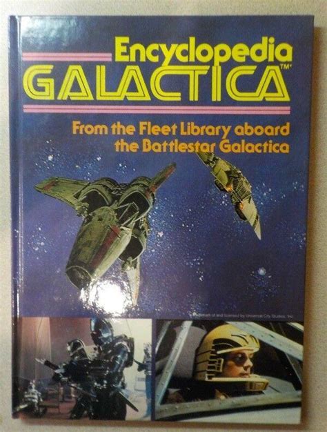 Vintage 1979 Encyclopedia Battlestar Galactica Hardcover Windmill Books 1979 1980425198