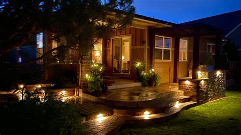 Landscape Lighting - Boulder Landscape