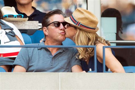 Lara Spencer and Husband Rick McVey Kiss at the US Open | PEOPLE.com