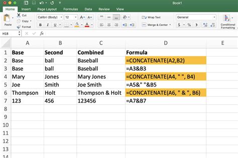 Excel Formulas Concatenate Bring The Text Of Multiple Cells Into One Hot Sex Picture