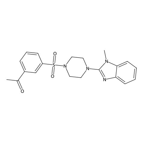 Buy 1 3 4 1 Methyl 1h 13 Benzodiazol 2 Ylpiperazin 1 Yl Sulfonyl