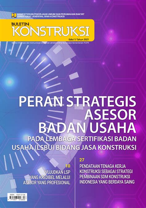 Buletin Direktorat Jenderal Bina Konstruksi