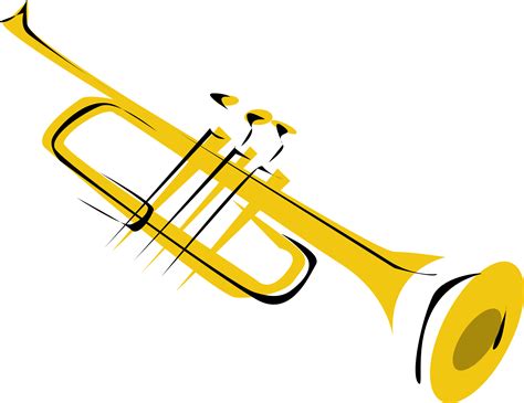 Trumpet Free content Musical instrument Clip art - Jazz Cliparts Border ...