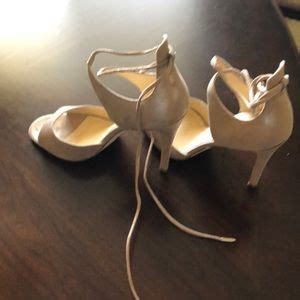 Ivanka Trump Shoes Ivanka Trump Nude Suede Lace Up Shoe Poshmark