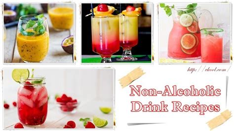 List Of 60 Non-Alcoholic Drink Recipes