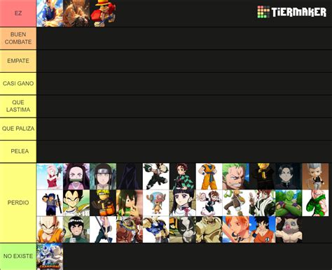 Anime Champions Tier List Community Rankings Tiermaker