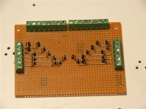 Texas And Pacific Bonham Division In N Scale Diode Matrix Board For