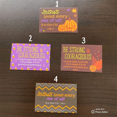 Thanksgiving Halloween Fall Bible Verse Quotes Random Acts - Etsy