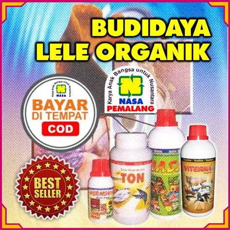 Jual Paket Budidaya Lele Organik Nasa POC NASA VITERNA HORMONIK