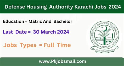 Dha Karachi Career Opportunities 2024