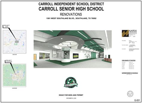 Carroll Senior High School Renovations - Carroll ISD (Subbid) - Virtual ...