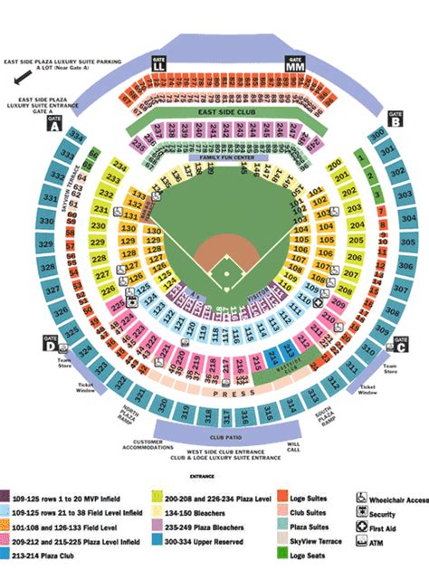 Oakland A's Stadium Seating Chart