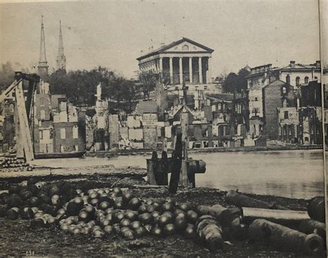 The Confederate Capital Richmond Virginia Reduced To Ruins At The End