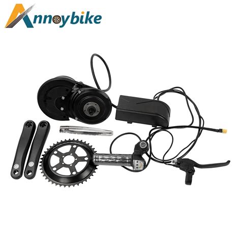 Kit De Convers O De Bicicleta El Trica Mid Drive Motor Alto Torque Alta