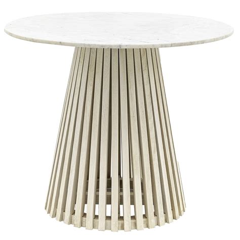 White Marble Top Round Dining Table Dining Tables Furniture