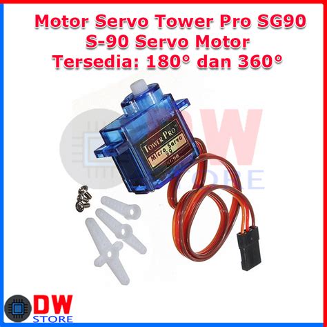 Jual TowerPro SG90 Micro Servo Motor SG90 MOTOR SERVO SG 90 Shopee