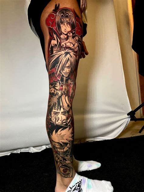 Aggregate More Than Anime Thigh Tattoos Best In Cdgdbentre