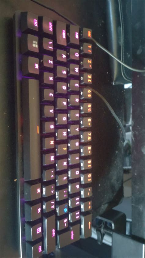 Huntsman mini keyboard RGB lights : r/razer