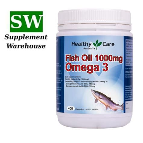 Jual BERKASIAT HEALTHY CARE FISH OIL 1000MG OMEGA 3 400 CAPS