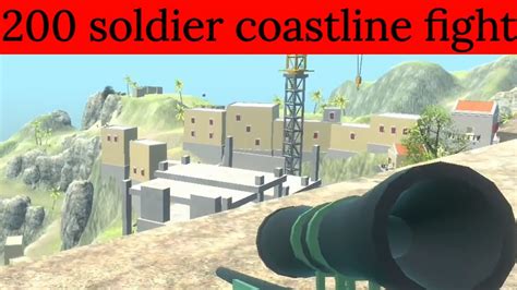 Ravenfield Coastline 200 Soldier Skirmish Youtube