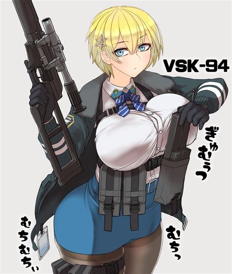 Vsk 94 Girls Frontline Drawn By Shimogamimigihidari Danbooru