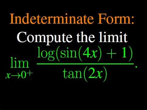 Master How To Use L Hospital Rule For Solving Indeterminate Form Of