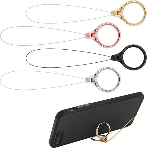 Cobee Cell Phone Ring Straps 4 Pcs Phone Finger Ring