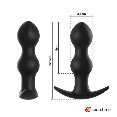 Plugue De Controle Remoto Ambiguo Watchme Vibrador Anal De Tiberio