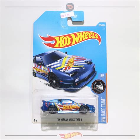 Jual Hot Wheels 96 Nissan 180SX Type X Blue Shopee Indonesia
