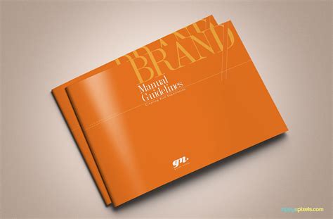 Download Professional Brand Guidelines Brandbook Template | ZippyPixels Brand Guidelines Book ...