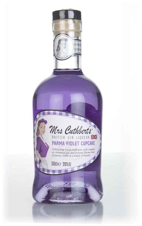 Mrs Cuthberts Parma Violet Cupcake Gin Liqueur Master Of Malt