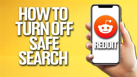 How To Turn Off Safe Search On Reddit Tutorial YouTube