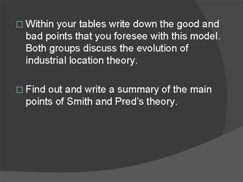 WEBERS THEORY OF LOCATION WHO WAS ALFRED WEBER