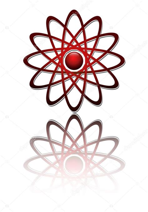 Red atom Stock Vector Image by ©cobalt88 #2009250