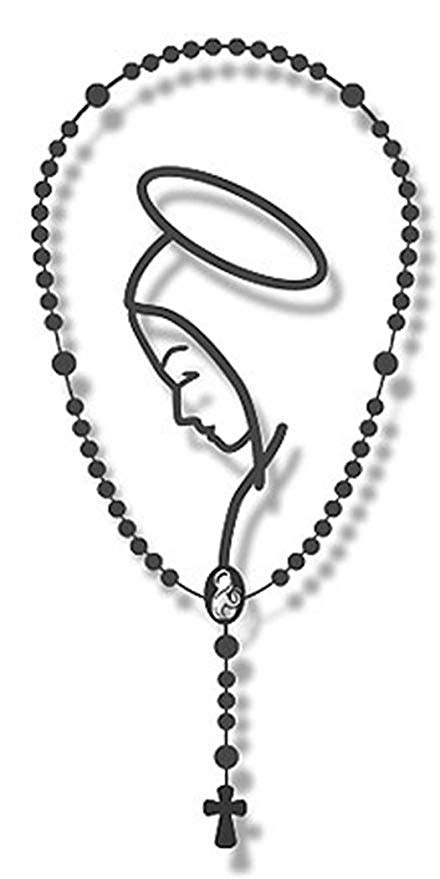 Rosary Drawing Free Download On Clipartmag