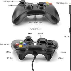 Zexrow Manette Filaire Xbox Usb Manette Du Contr Leur De Jeu